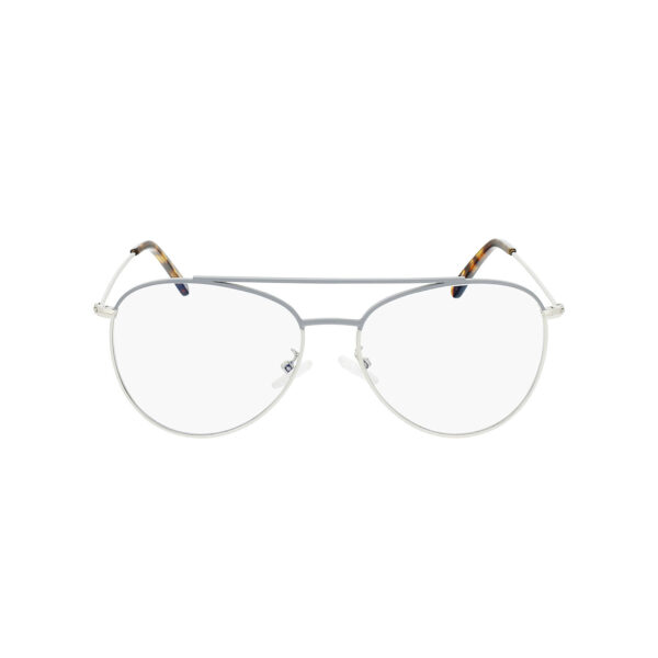 Lentes con protección luz azul Alex Plateado