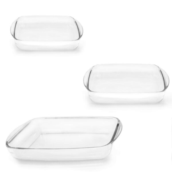 3 Fuentes de vidrio
