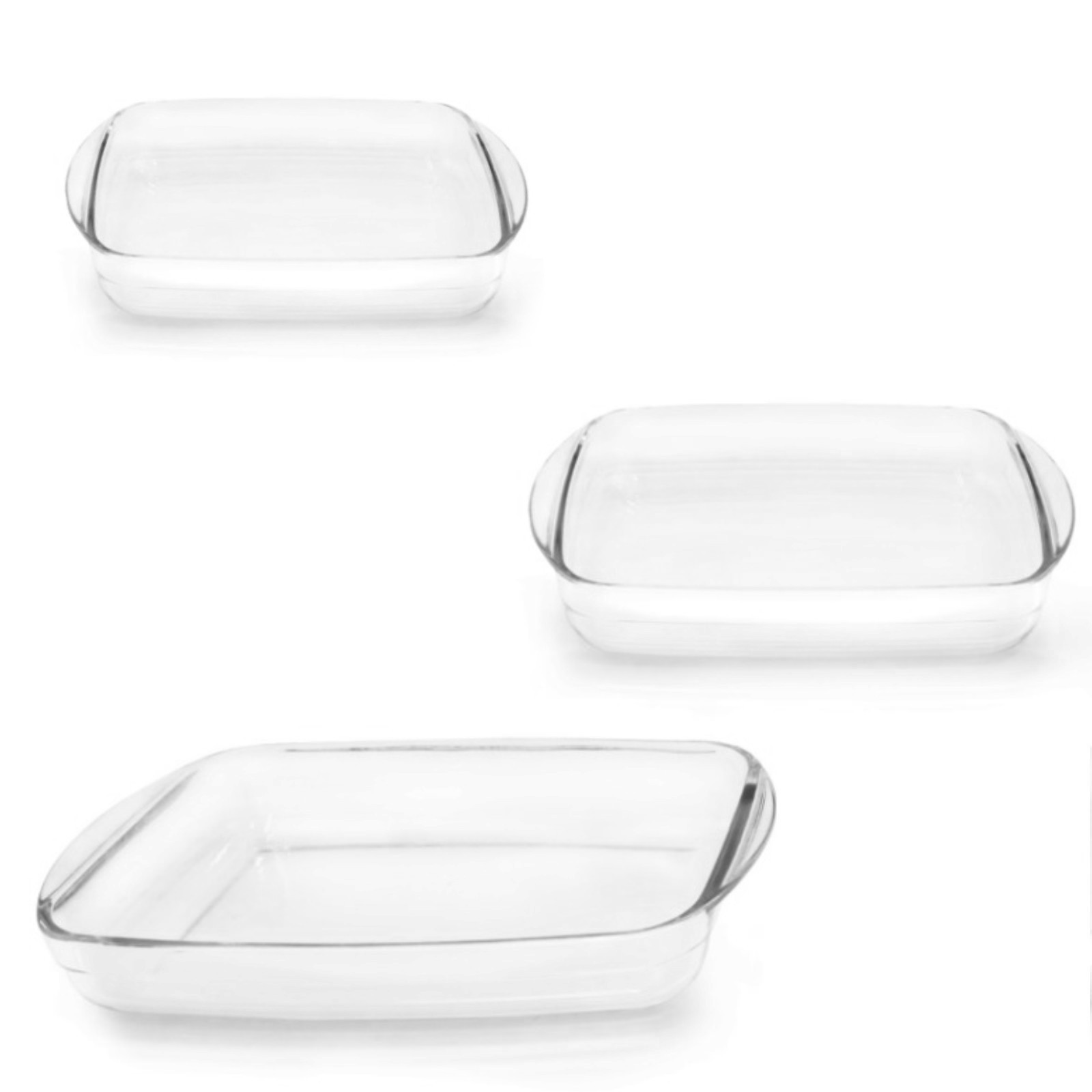 3 Fuentes de vidrio