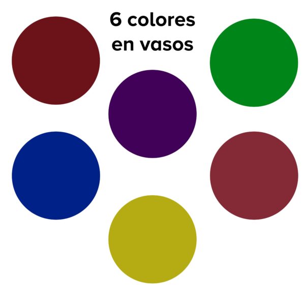 Set de 6 vasos + jarra - Imagen 4
