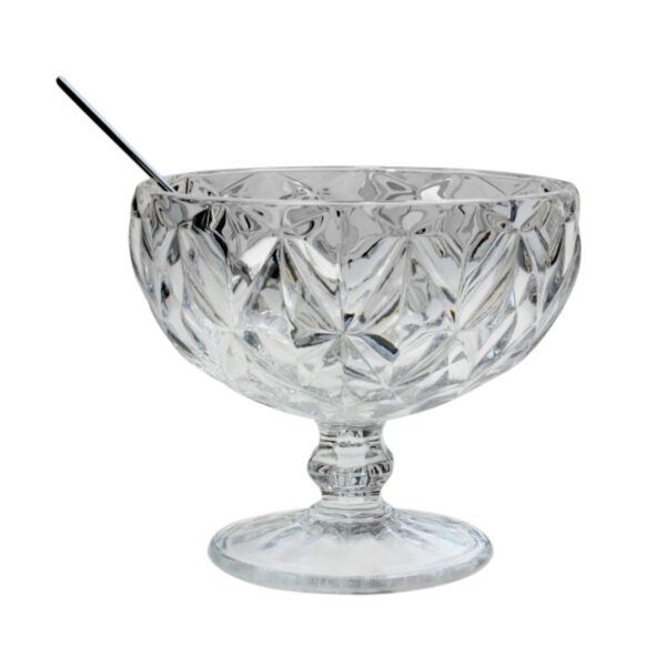 SET DE BOWL + 6 COPAS + CUCHARAS - Imagen 6
