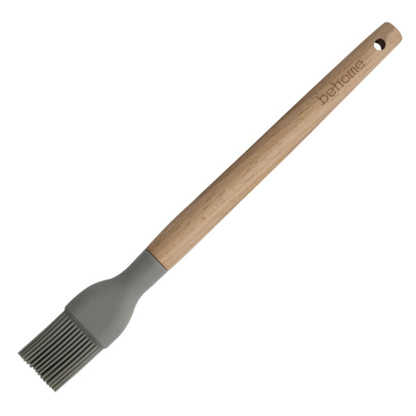 SET UTENSILIOS SILICONA Y MADERA VERDE - Imagen 2