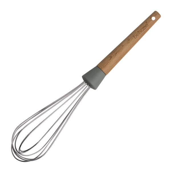SET UTENSILIOS SILICONA Y MADERA VERDE - Imagen 4