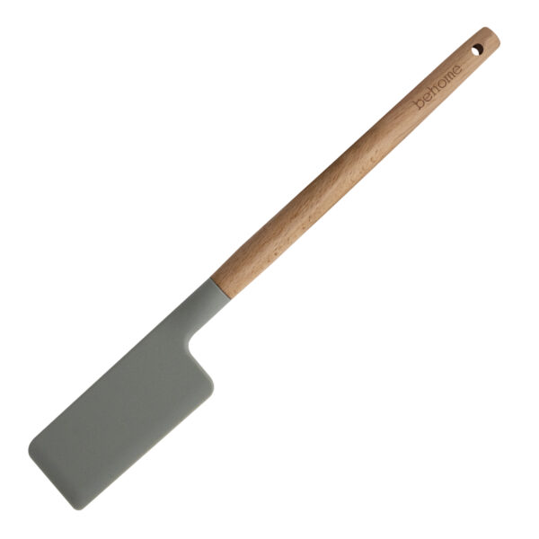 SET UTENSILIOS SILICONA Y MADERA VERDE - Imagen 7