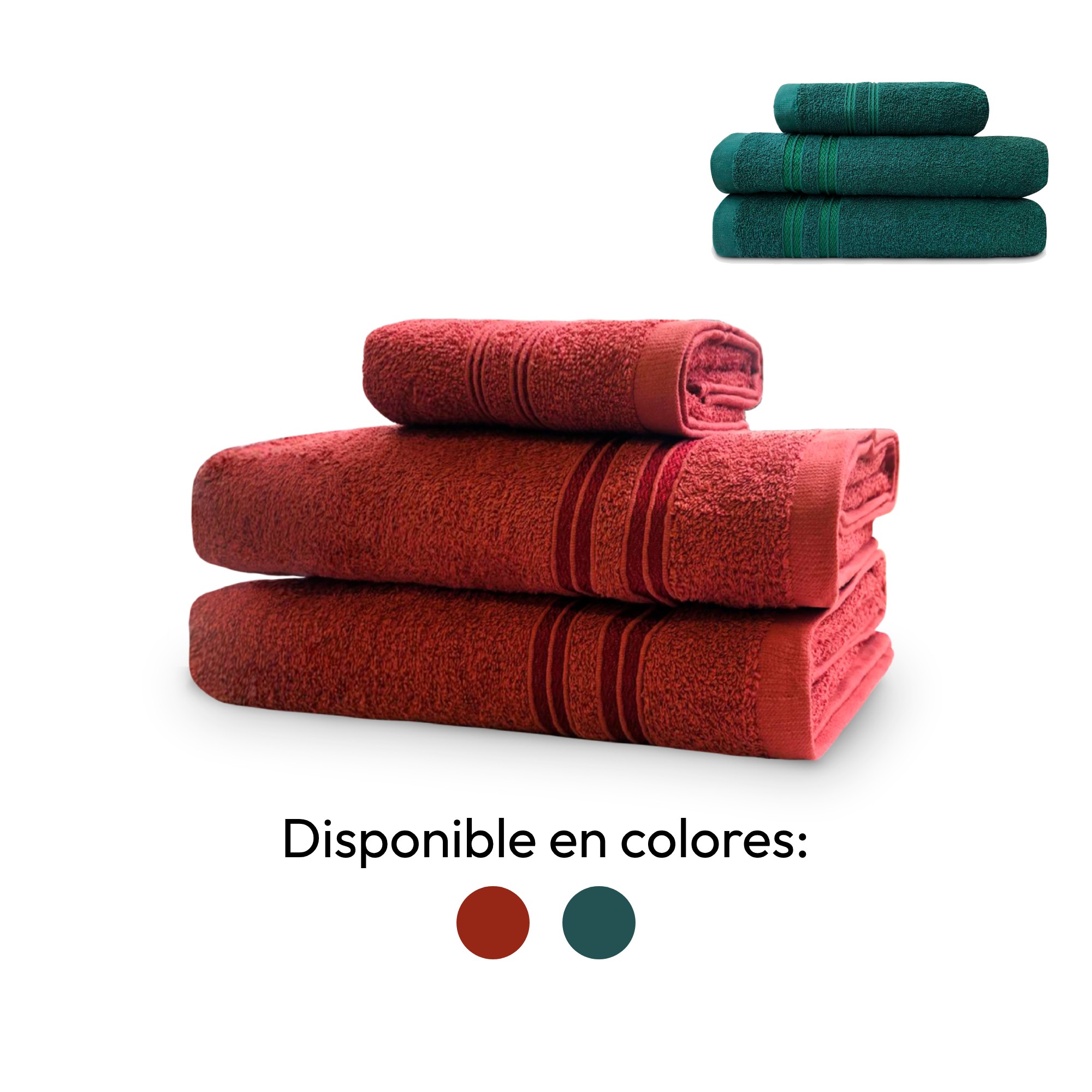 Set x3 toallas Palma